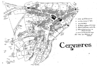 Plan 1991Plan commenté de Cervières